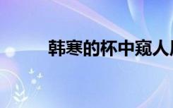 韩寒的杯中窥人原文（韩寒偷情）