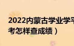 2022内蒙古学业学平考试成绩查询时间（学考怎样查成绩）