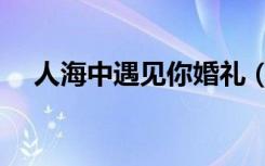人海中遇见你婚礼（人海中遇见你歌词）