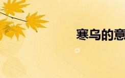 寒乌的意思是什么