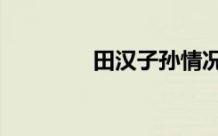 田汉子孙情况（田汉全集）