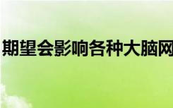 期望会影响各种大脑网络的活动从而影响学习