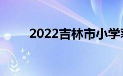 2022吉林市小学寒假放假时间出炉