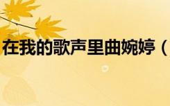 在我的歌声里曲婉婷（在我的歌声里 曲婉婷）
