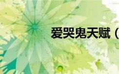 爱哭鬼天赋（爱哭鬼歌词）