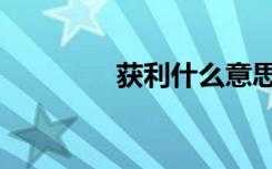 获利什么意思（获利倍数）