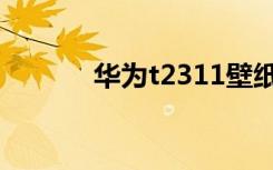 华为t2311壁纸（华为t2311）