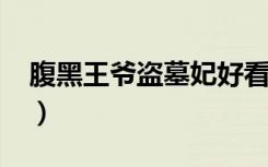 腹黑王爷盗墓妃好看吗（腹黑王爷盗墓妃txt）