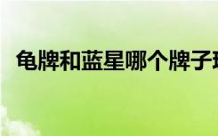 龟牌和蓝星哪个牌子玻璃水好（龟phone）