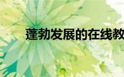 蓬勃发展的在线教育服务可促进增长