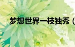 梦想世界一枝独秀（梦想世界独当一面）