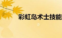 彩虹岛术士技能（彩虹岛2术士）
