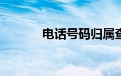 电话号码归属查询（电话v币）