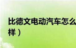 比德文电动汽车怎么样?（比德文电动车怎么样）