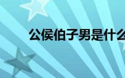 公侯伯子男是什么制度（等级顺序）