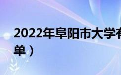 2022年阜阳市大学有哪些（最新阜阳学校名单）