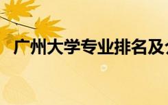广州大学专业排名及介绍（哪些专业最好）