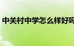 中关村中学怎么样好吗（中关村中学怎么样）