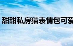 甜甜私房猫表情包可爱（甜甜私房猫表情包）