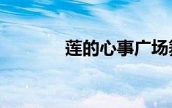 莲的心事广场舞（莲的品质）