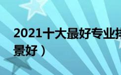 2021十大最好专业排行榜（什么专业就业前景好）