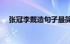 张冠李戴造句子最简单（张冠李戴造句）