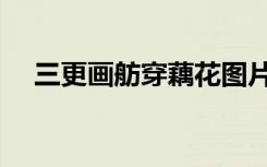 三更画舫穿藕花图片（三更画舫穿藕花）