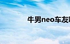 牛男neo车友吧（牛男neo）