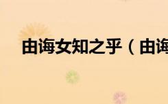 由诲女知之乎（由诲女知之乎全句翻译）