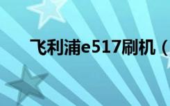 飞利浦e517刷机（飞利浦w632刷机）