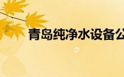 青岛纯净水设备公司（青岛纯净水）