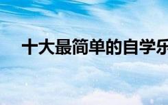 十大最简单的自学乐器（哪些乐器好学）
