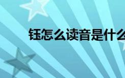 钰怎么读音是什么意思（钰怎么读）