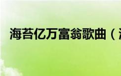 海苔亿万富翁歌曲（海苔亿万富翁片尾曲）