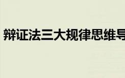 辩证法三大规律思维导图（辩证法三大规律）