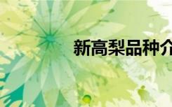 新高梨品种介绍（新高梨）