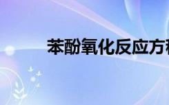 苯酚氧化反应方程式（苯酚氧化）
