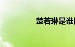 楚若琳是谁图（楚若琳）