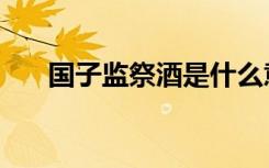 国子监祭酒是什么意思（国子监祭酒）