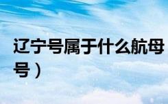 辽宁号属于什么航母（中国航母为什么叫辽宁号）
