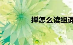 掸怎么读组词（掸怎么读）