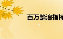 百万踏浪指标（百万踏浪）