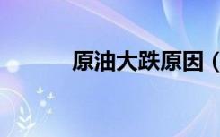 原油大跌原因（原油高开低走）