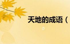 天地的成语（天 地 的成语）