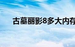 古墓丽影8多大内存（古墓丽影8配置）