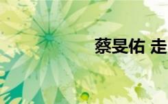 蔡旻佑 走（蔡妟佑）