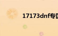 17173dnf专区（1713dnf）