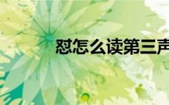怼怎么读第三声的（怼怎么读）