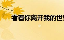 看着你离开我的世界（离开我的世界）