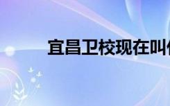 宜昌卫校现在叫什么（宜昌卫校）